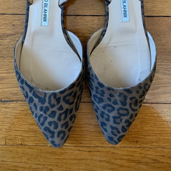 Manolo Blahnik leopard flats - Picture 7 of 7